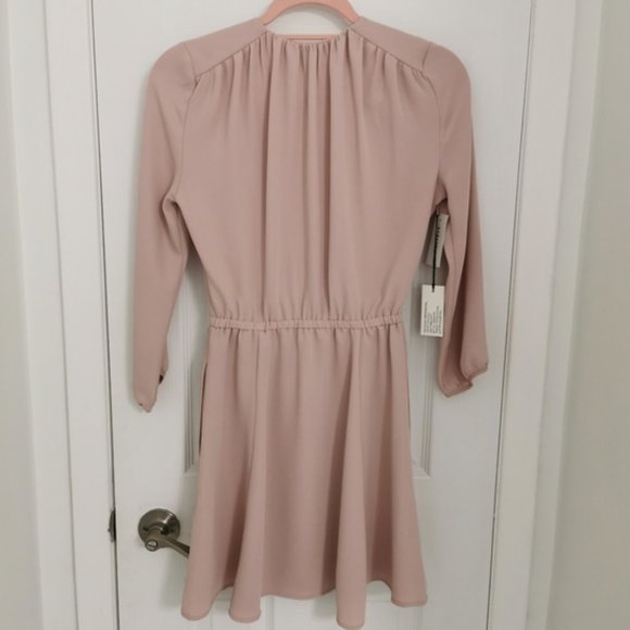 BABATON PINK MINI DRESS, SIZE XS - Picture 2 of 2